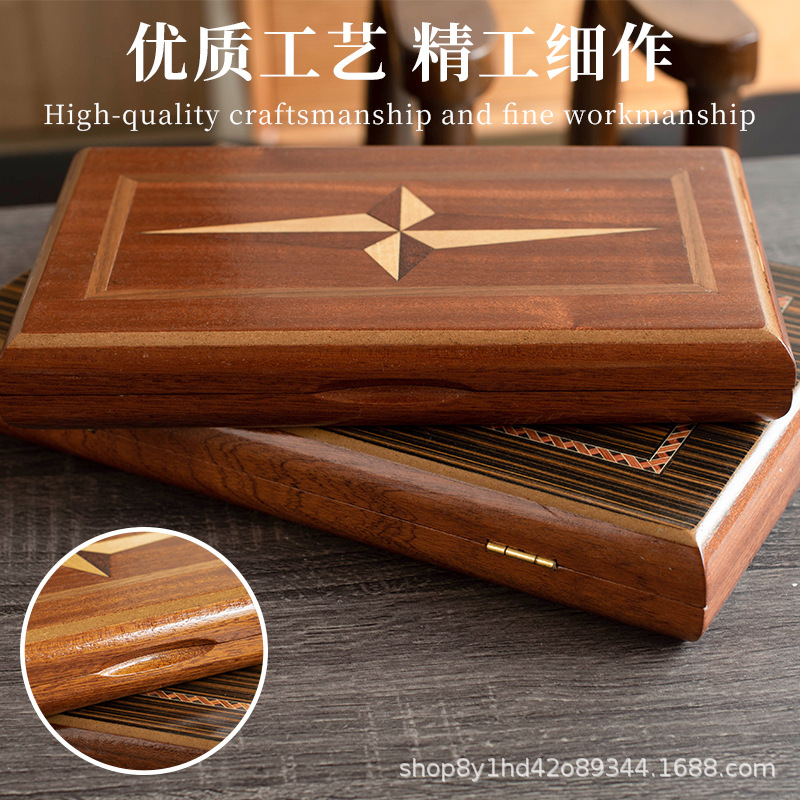 Backgammon en bois massif, fab - Board Game Vantage avis et prix