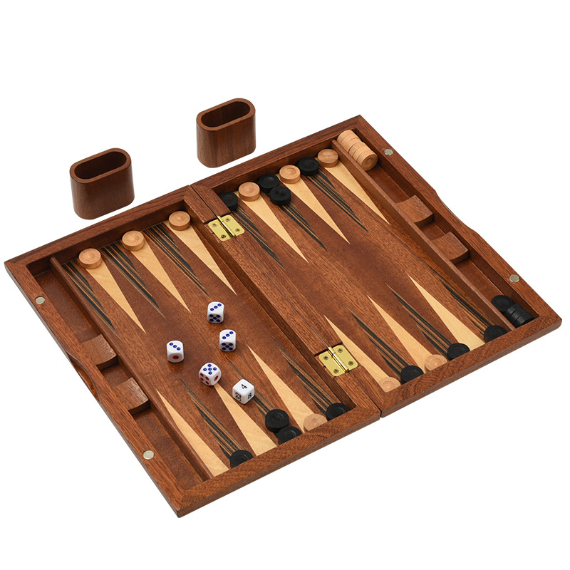 Backgammon en bois massif, fab - Board Game Vantage avis et prix